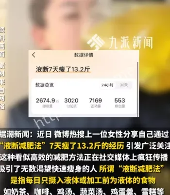 液断减肥法